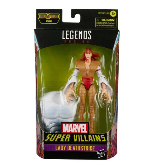 Marvel Legends Super Villains Lady Deathstrike Action Figure (Xemnu BAF)