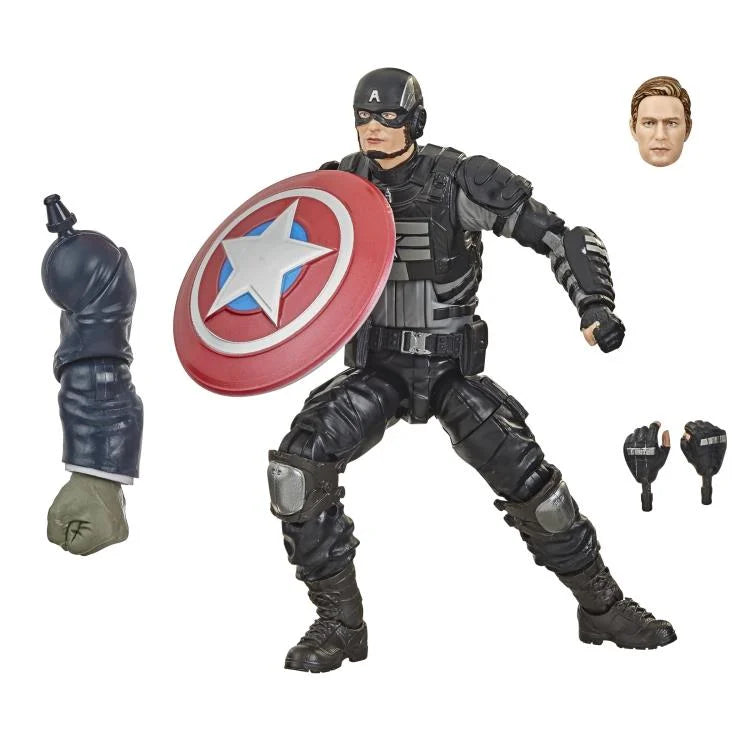Marvel's Avengers Marvel Legends Captain America Action Figure (Joe Fixit BAF)