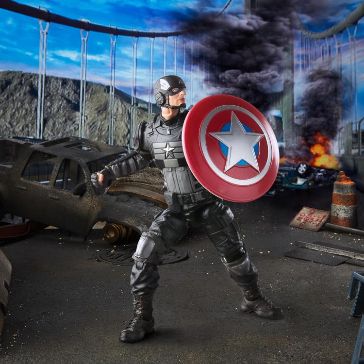 Marvel's Avengers Marvel Legends Captain America Action Figure (Joe Fixit BAF)