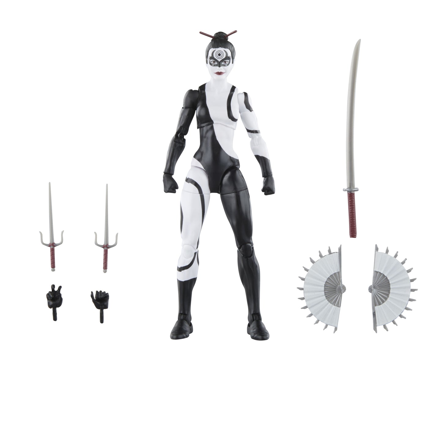 MARVEL KNIGHTS LEGENDS 6IN LADY BULLSEYE AF