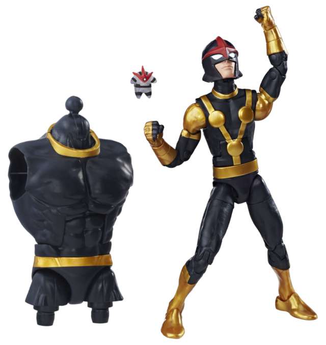 Guardians of the Galaxy Vol. 2 Marvel Legends Titus Series Sam Alexander Nova Action Figure