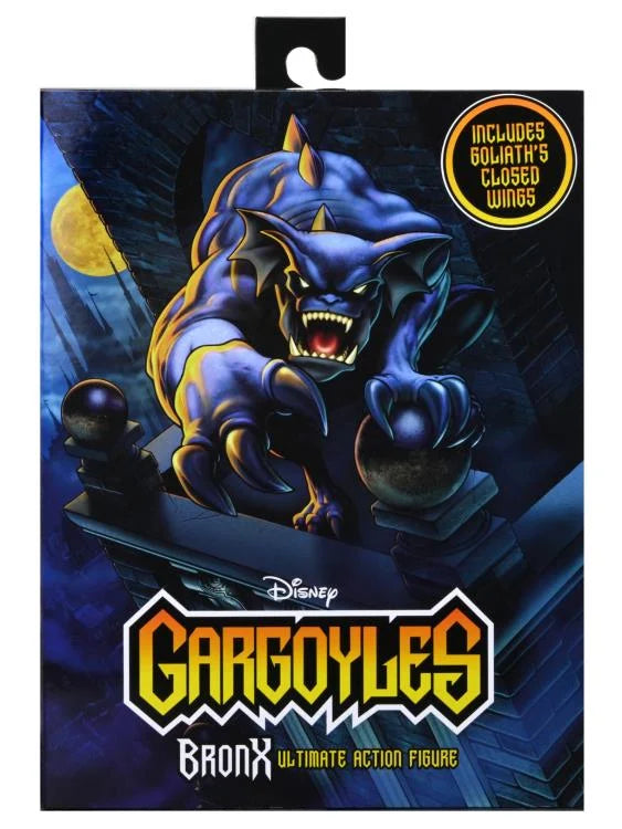 Gargoyles Bronx W/Goliath Acessory 7in Action Figure