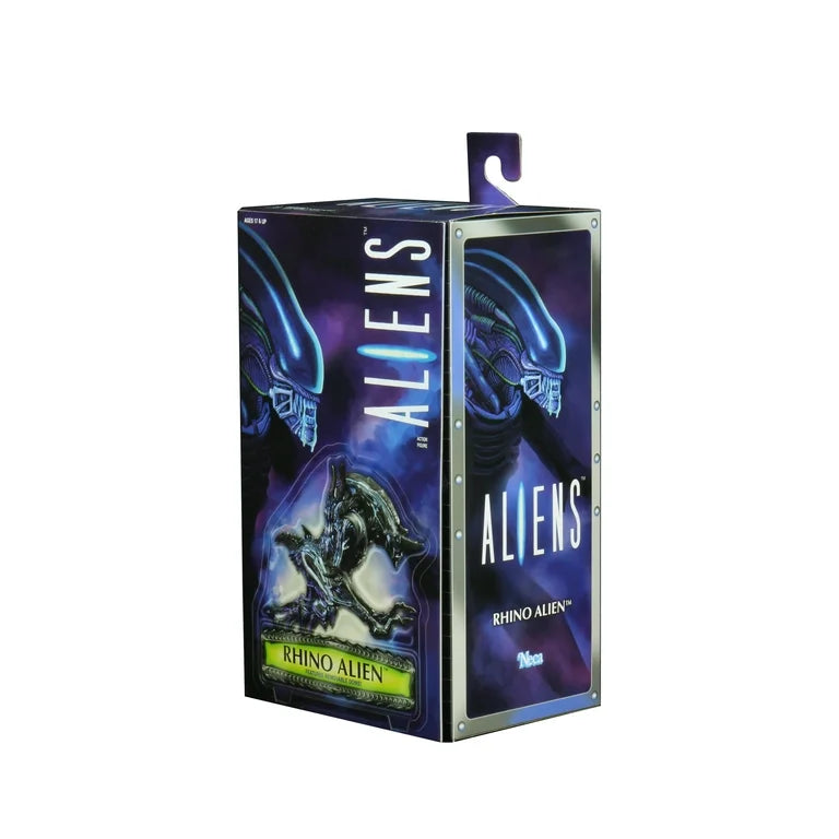 ALIENS KENNER TRIBUTE ULT RHINO ALIEN VERSION 7IN AF