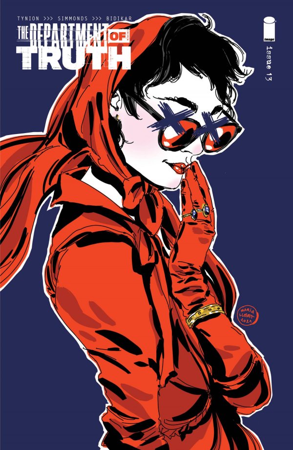 The Department of Truth #13 Cover C Maria Llovet Variant