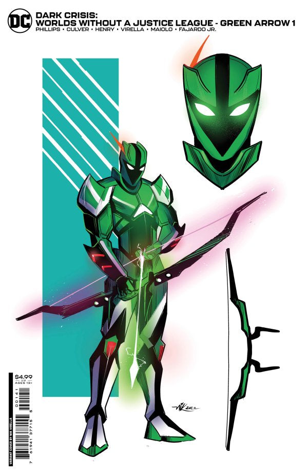 Dark Crisis: Worlds Without a Justice League – Green Arrow #1
Cover D Nik Virella Variant