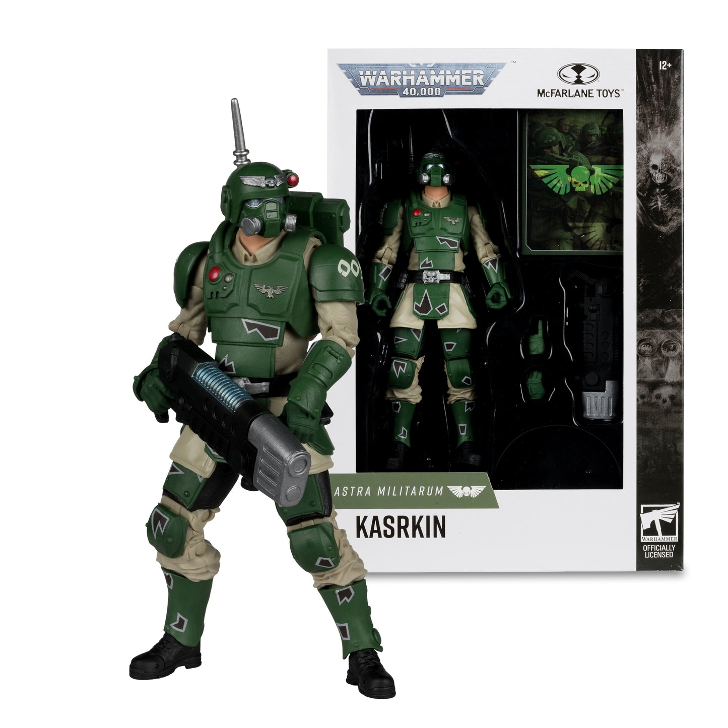 WARHAMMER 40K WV9 ASTRA MILITARUM KASRKIN 7IN AF