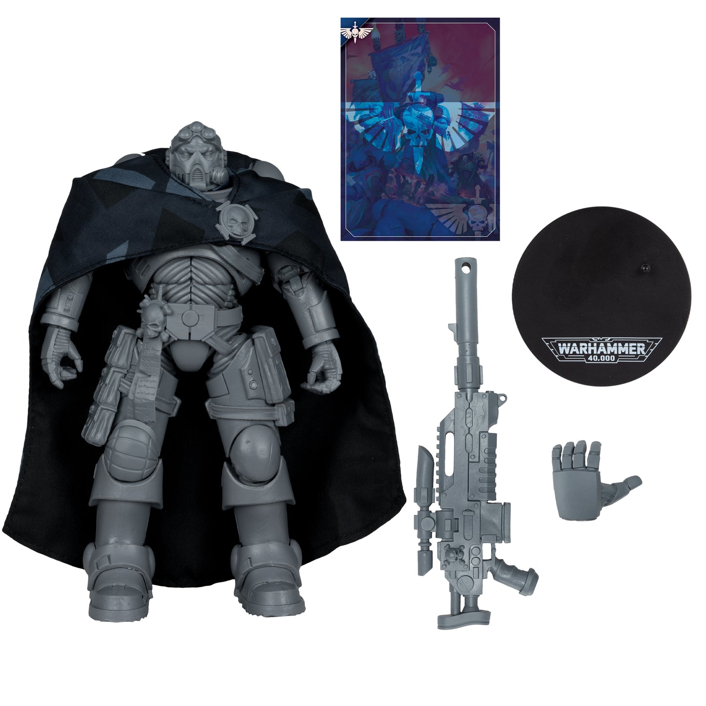 WARHAMMER 40K WV9 SPACE MARINE ELIMINATOR Artist Proof 7IN AF