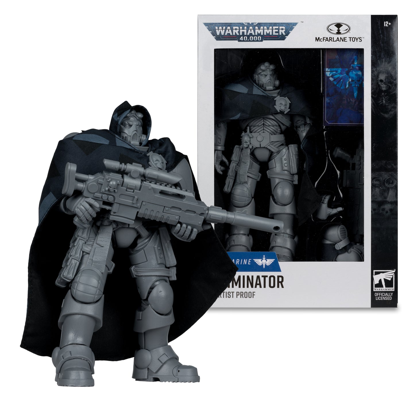 WARHAMMER 40K WV9 SPACE MARINE ELIMINATOR Artist Proof 7IN AF