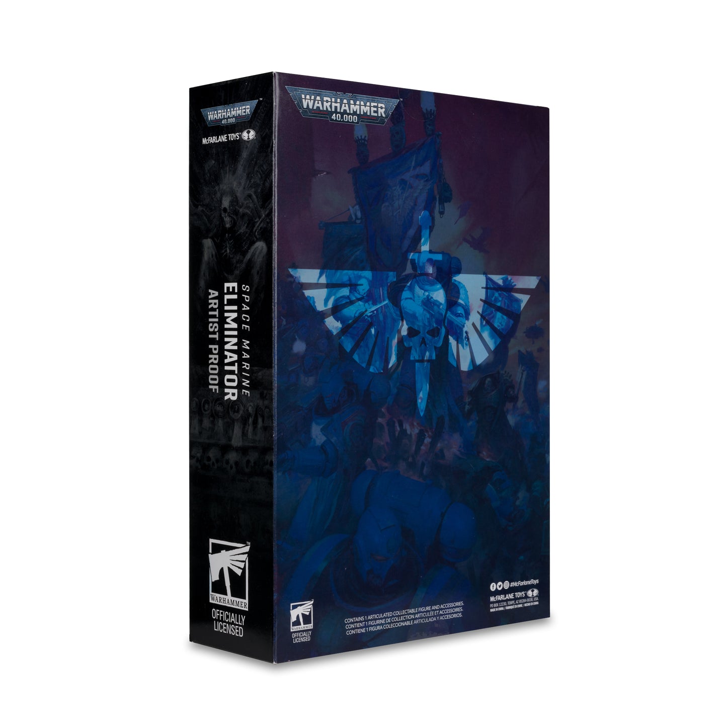 WARHAMMER 40K WV9 SPACE MARINE ELIMINATOR Artist Proof 7IN AF