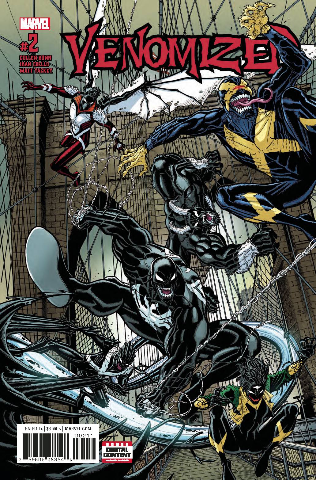 VENOMIZED #2 (OF 5) (W) Cullen Bunn (A) Iban Coello (CA) Nick Bradshaw