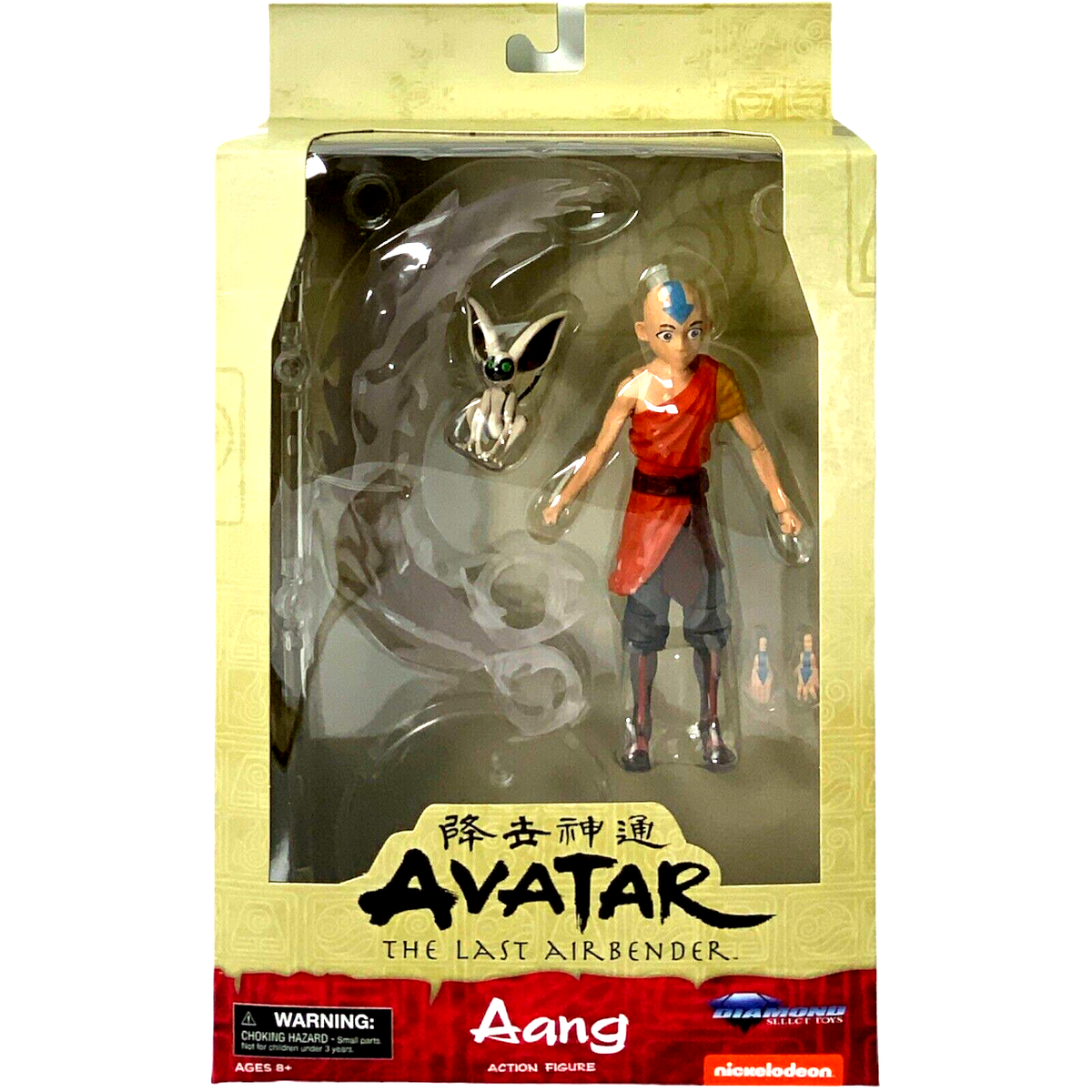 AVATAR THE LAST AIRBENDER SERIES 1 DLX AANG ACTION FIGURE