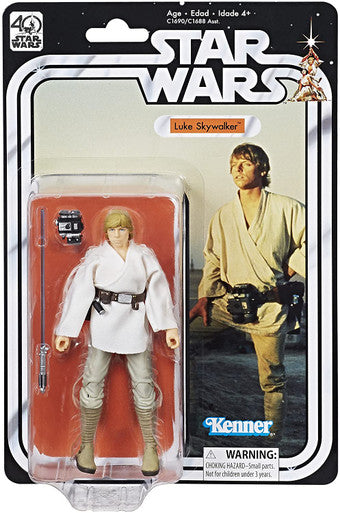 Star Wars Black Series 40th Anniversary Wave 1 Luke Skywalker Action Figure