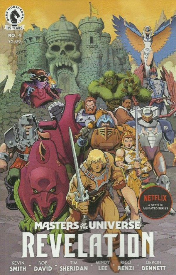 Masters of the Universe: Revelation #4 Cover B Adams Variant