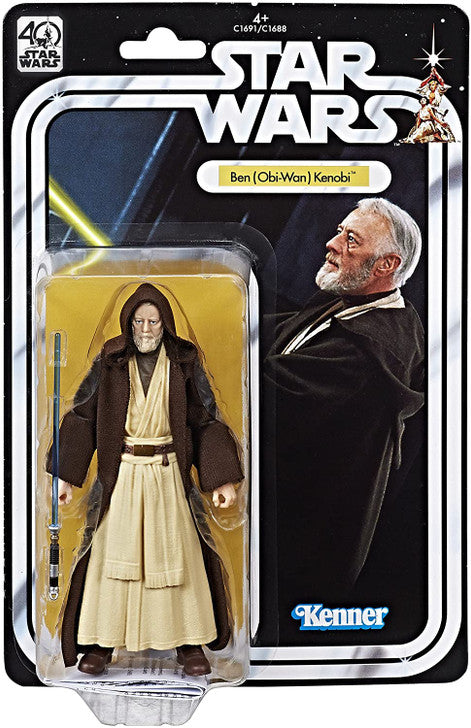Star Wars 40th Anniversary The Black Series 6" Ben (Obi-Wan) Kenobi