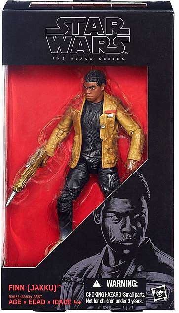 Star Wars The Force Awakens Black Series Finn (Jakku) Action Figure