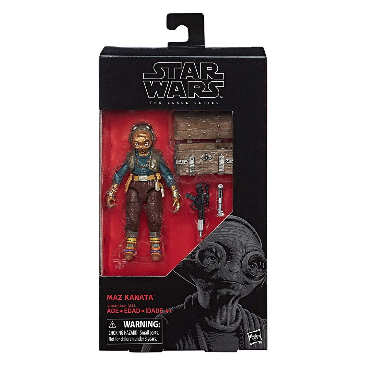 Maz Kanata Action Figure – Star Wars: The Last Jedi – Black Series – Hasbro