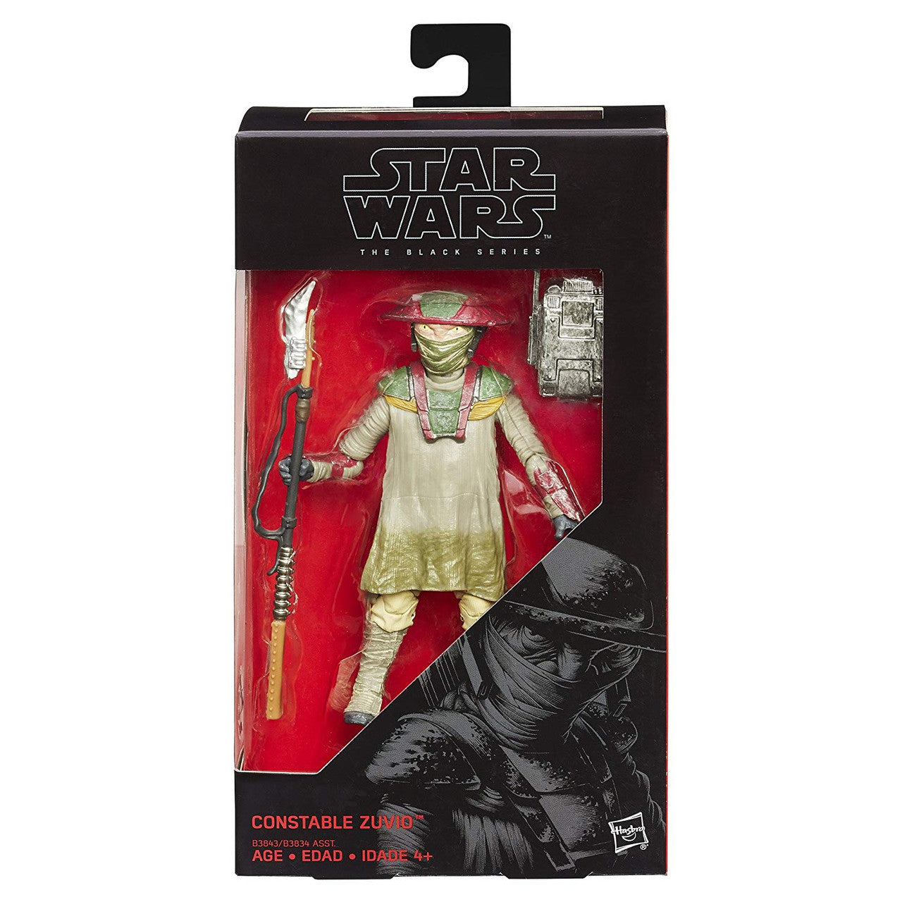 Hasbro Star Wars: The Force Awakens Black Series #09 Constable Zuvio 6" Action Figure
