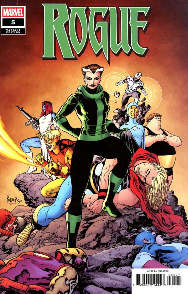 Rogue #5 Cover B Aaron Kuder Variant