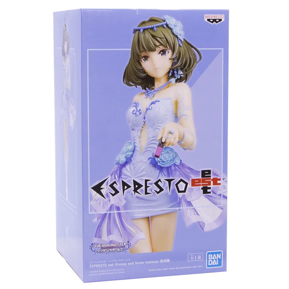 IDOLMASTER CG DRESSY & SNOW MAKEUP KAEDE TAKAGAKI FIG