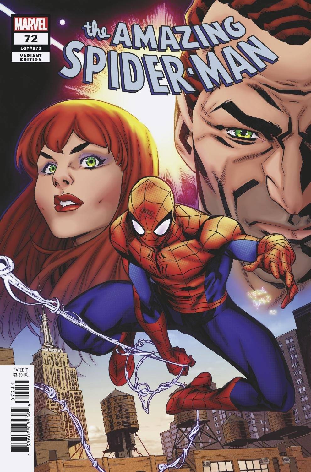AMAZING SPIDER-MAN #72 GOMEZ VAR SINWAR