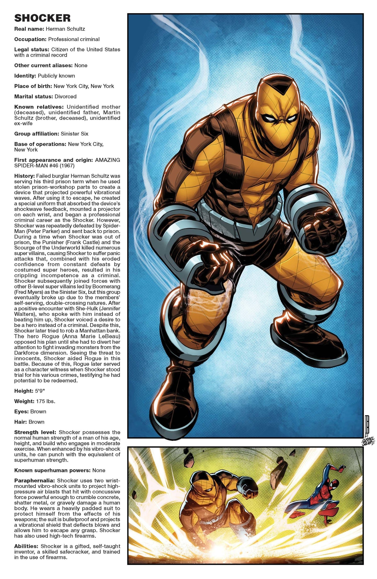 AMAZING SPIDER-MAN #73 BALDEON HANDBOOK VAR SINWAR