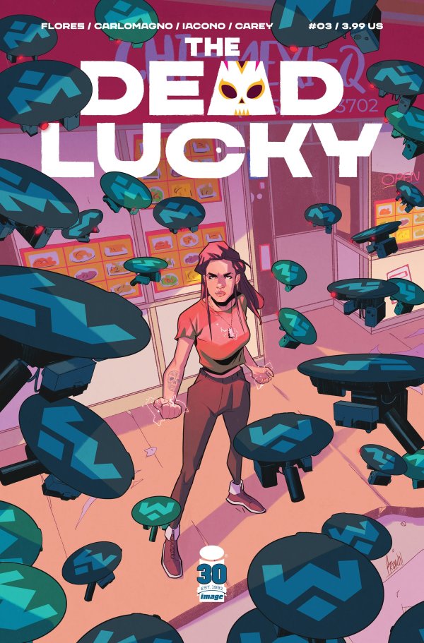The Dead Lucky #3 Cover A French Carlomagno