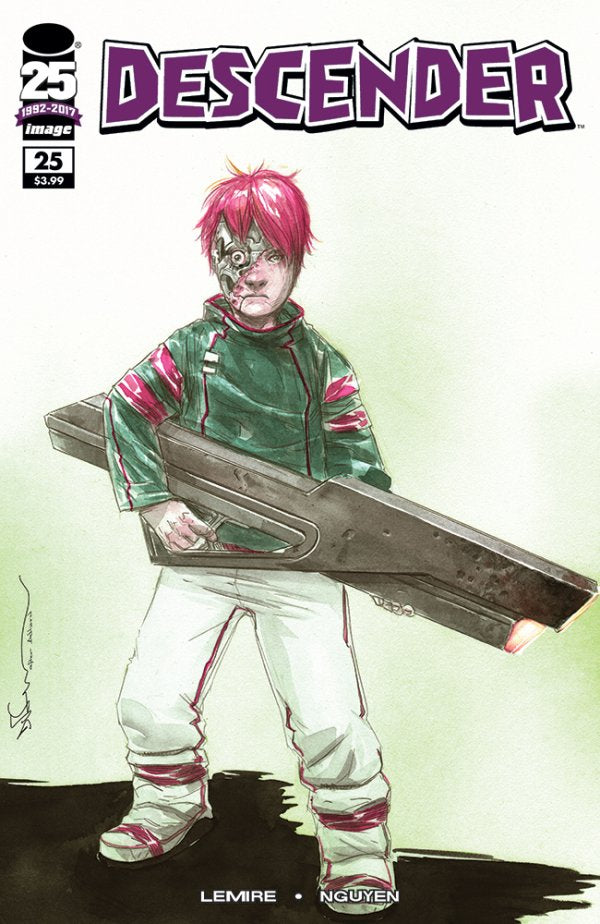 Descender #25 The Walking Dead Tribute Variant