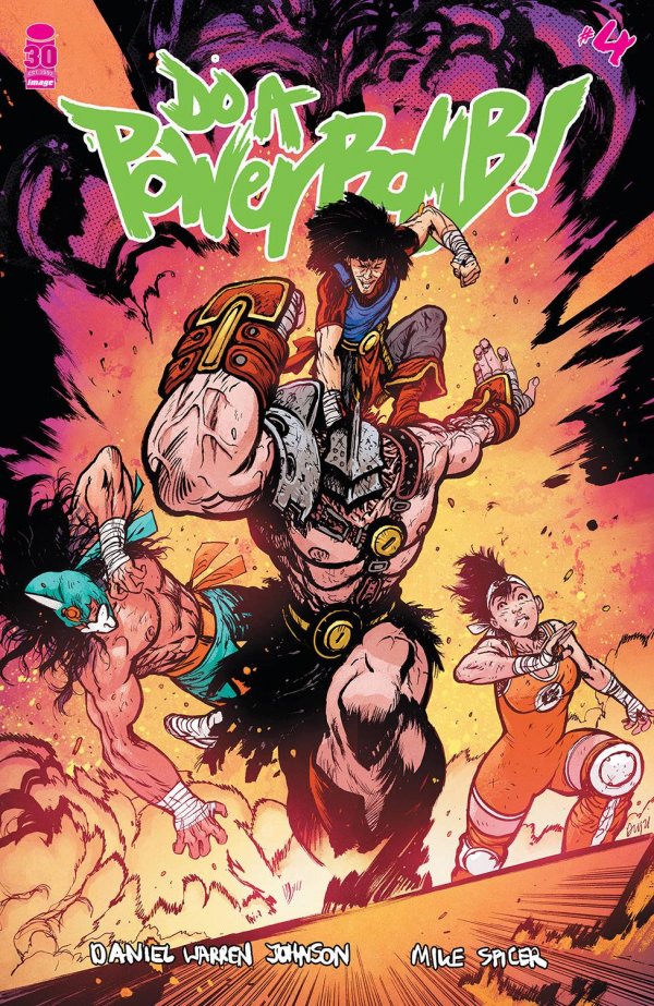 Do a Powerbomb #4 Cover A Warren Johnson & Spicer
