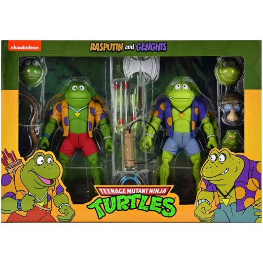 TEENAGE MUTANT NINJA TURTLES RASPUTIN AND GENGHIS ACTION FIGURES