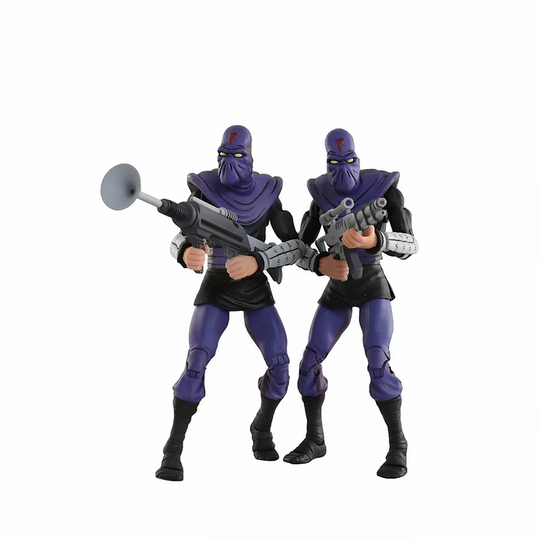 Teenage Mutant Ninja Turtles NECA Foot Soldiers 2 Pack (Cartoon)