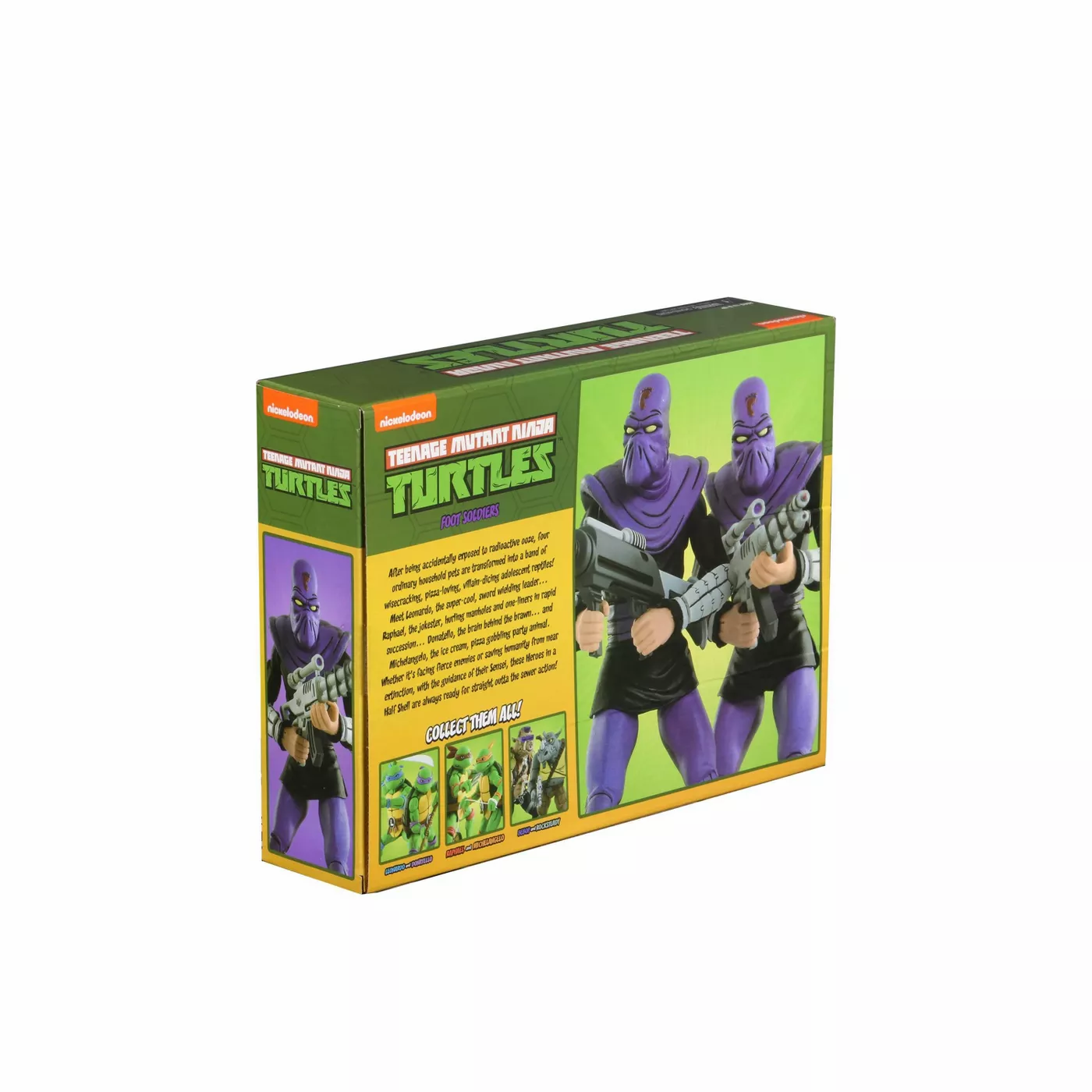 Teenage Mutant Ninja Turtles NECA Foot Soldiers 2 Pack (Cartoon)