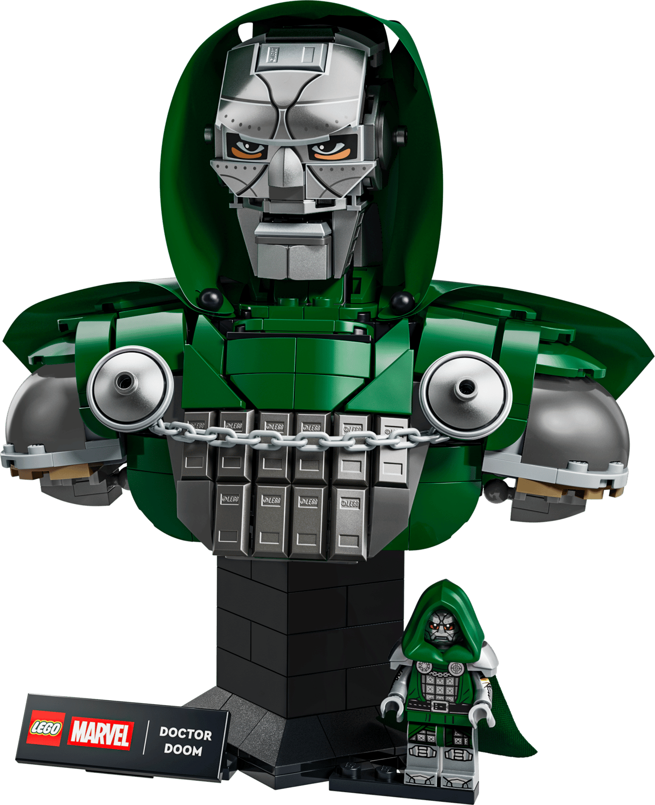 LEGO Doctor Doom Bust