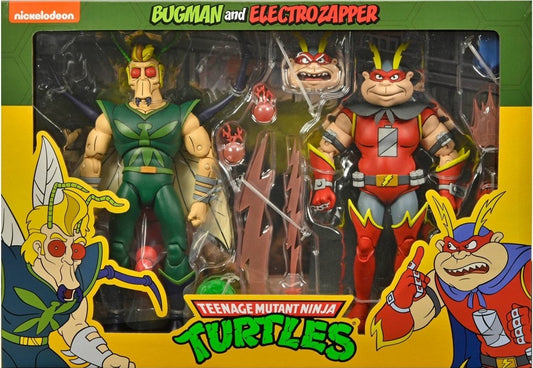 NECA Teenage Mutant Ninja Turtles Bugman & Electrozapper Exclusive Action Figure 2-Pack