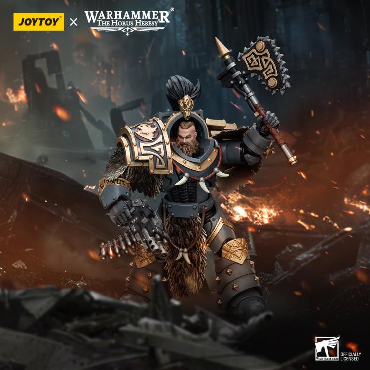 Warhammer: The Horus Heresy Space Wolves Varagyr Wolf Guard Squad Varagyr Terminator 4 1/18 Scale Action Figure