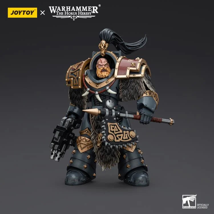 Warhammer: The Horus Heresy Space Wolves Varagyr Wolf Guard Squad Varagyr Terminator 3 1/18 Scale Action Figure