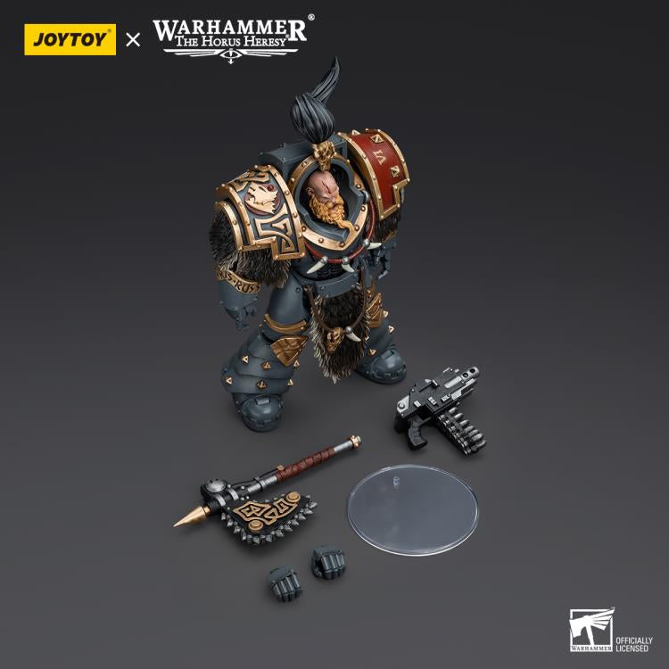 Warhammer: The Horus Heresy Space Wolves Varagyr Wolf Guard Squad Varagyr Terminator 3 1/18 Scale Action Figure