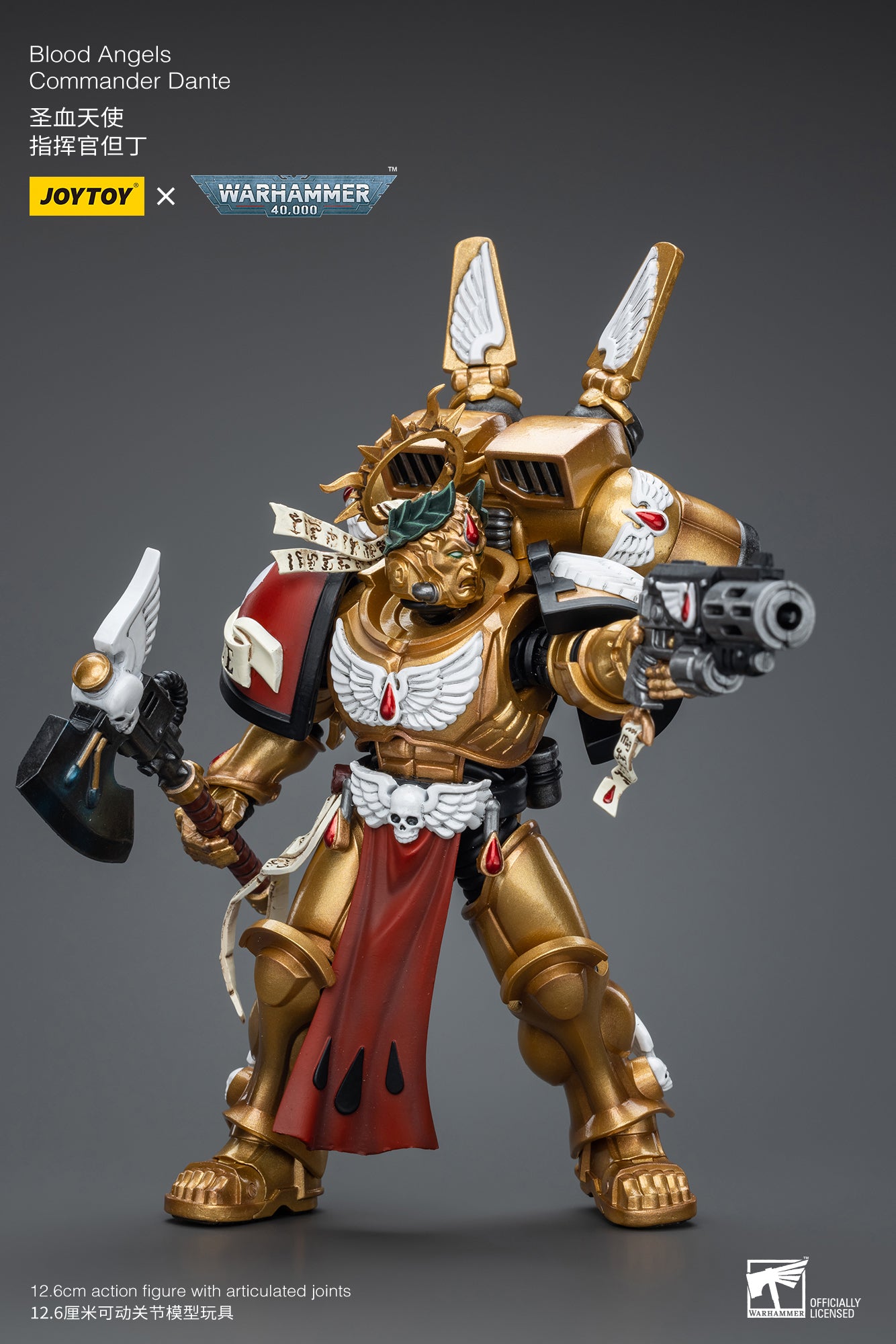 JT WH40K BLOOD ANGELS COMMANDER DANTE 1/18 AF