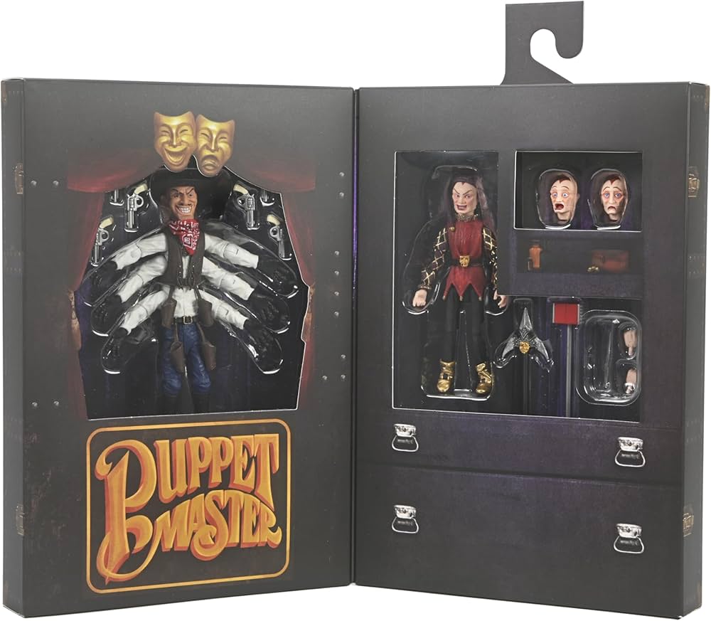 PUPPET MASTERS ULT SIX-SHOOTER & JESTER 2 PK 7IN AF