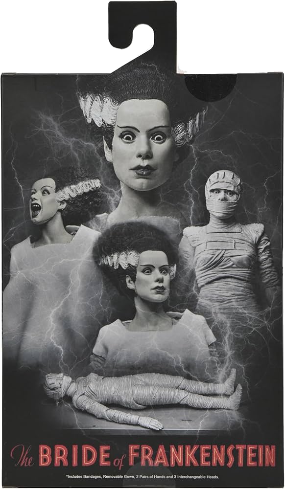 Universal Monsters Ult Bride Of Frankenstein 7in Action Figure