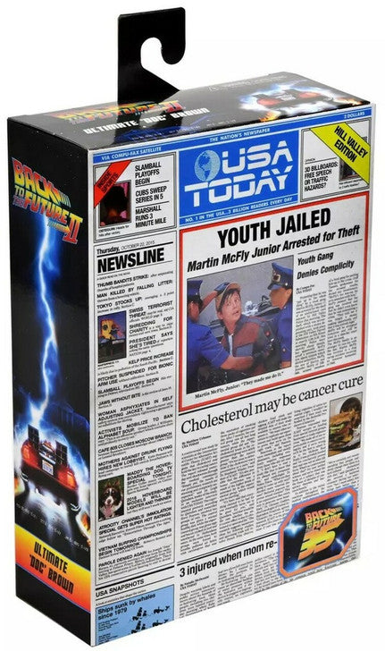 BACK TO THE FUTURE 2 DOC BROWN ULTIMATE 7IN AF