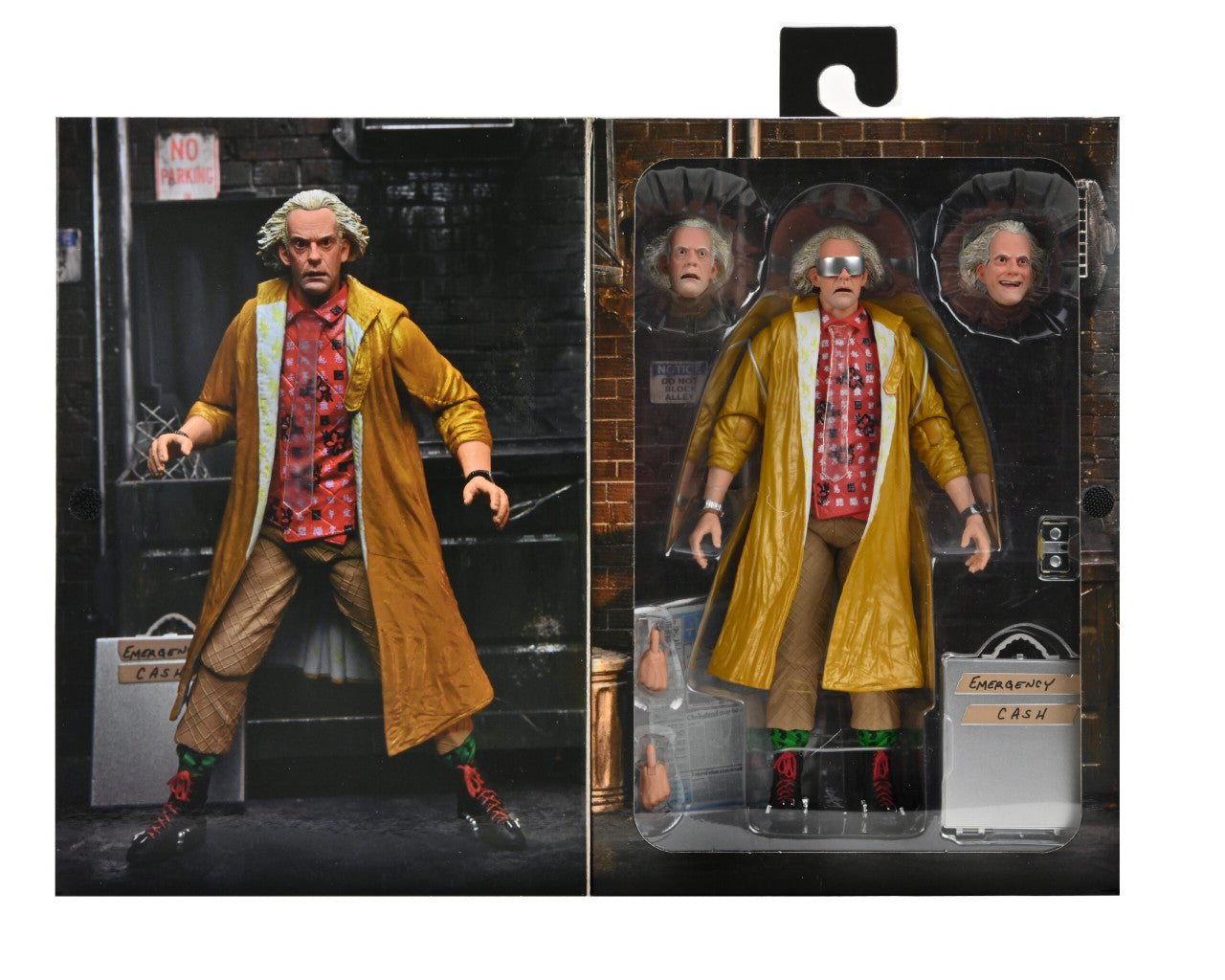 BACK TO THE FUTURE 2 DOC BROWN ULTIMATE 7IN AF