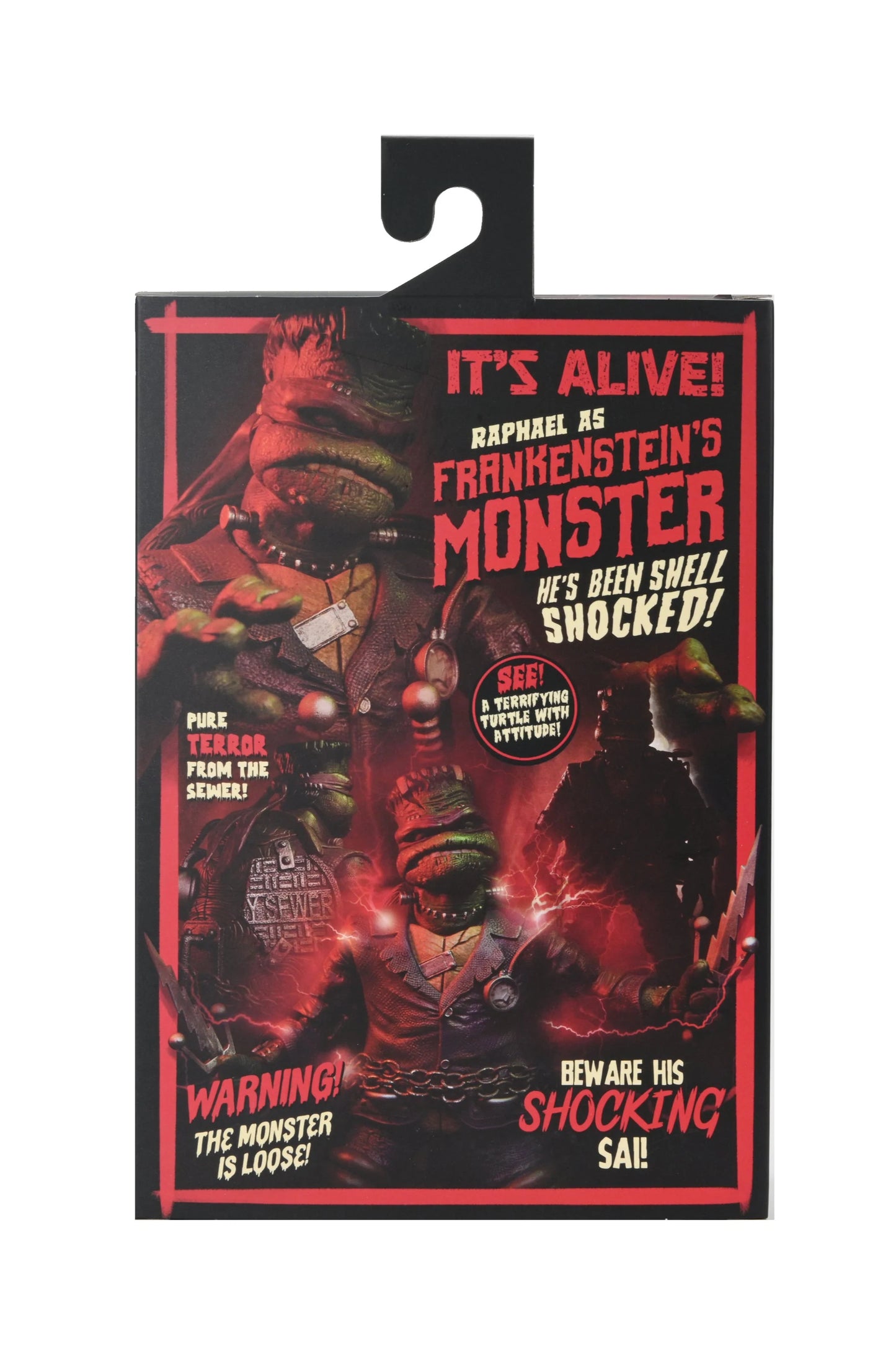 Universal Monsters x Teenage Mutant Ninja Turtles Ultimate Raphael as Frankenstein's Monster Action Figure