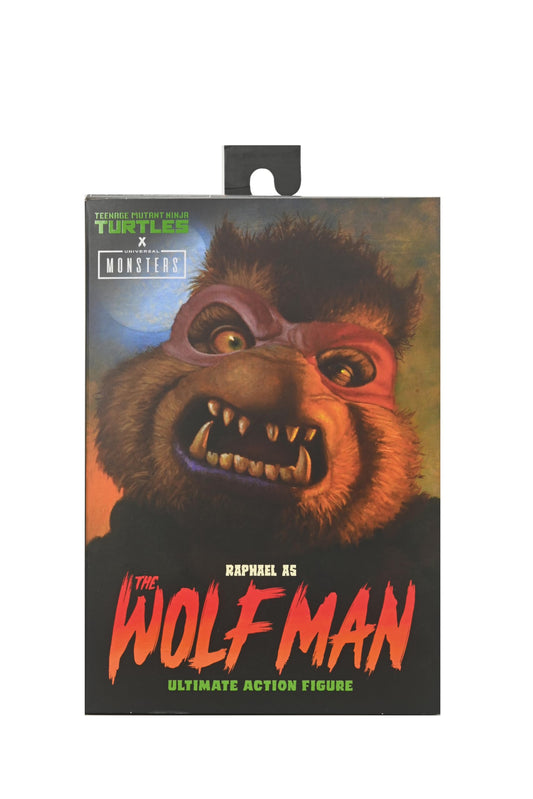Teenage Mutant Ninja Turtles X Um Ult Raphael Wolfman 7in Action Figure