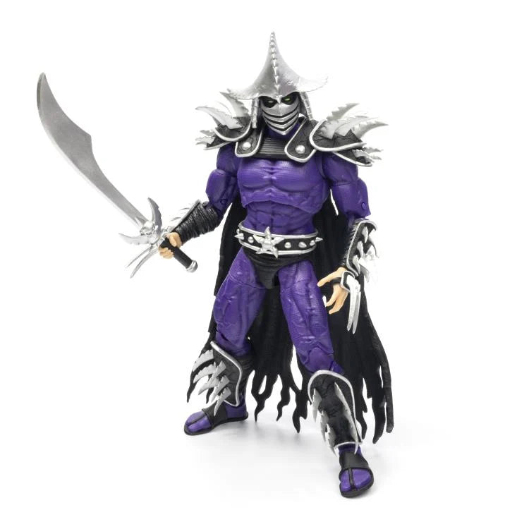 Teenage Mutant Ninja Turtles Bst Axn XL Super Shredder 8in Action Figure And Comic Set
