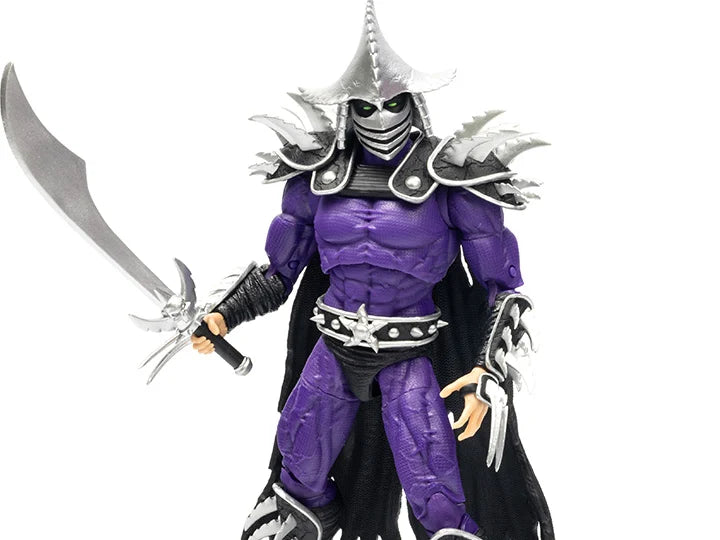 Teenage Mutant Ninja Turtles Bst Axn XL Super Shredder 8in Action Figure And Comic Set