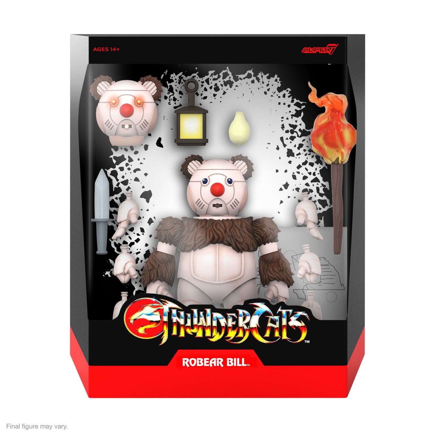 Thundercats Ultimates Wv11 Robear Bill Action Figure