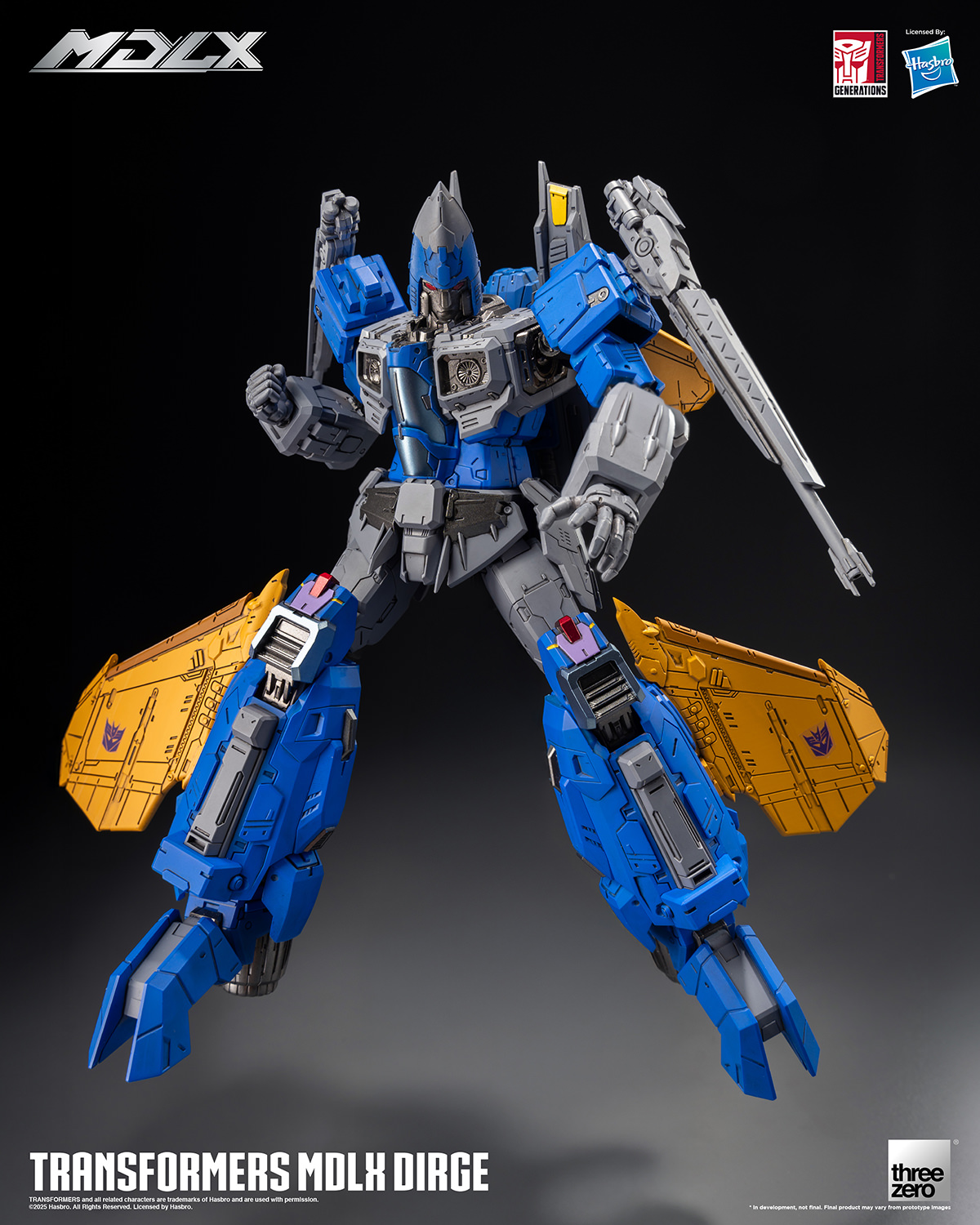 (Pre-Order) Dirge MDLX Figure (THREEZERO)