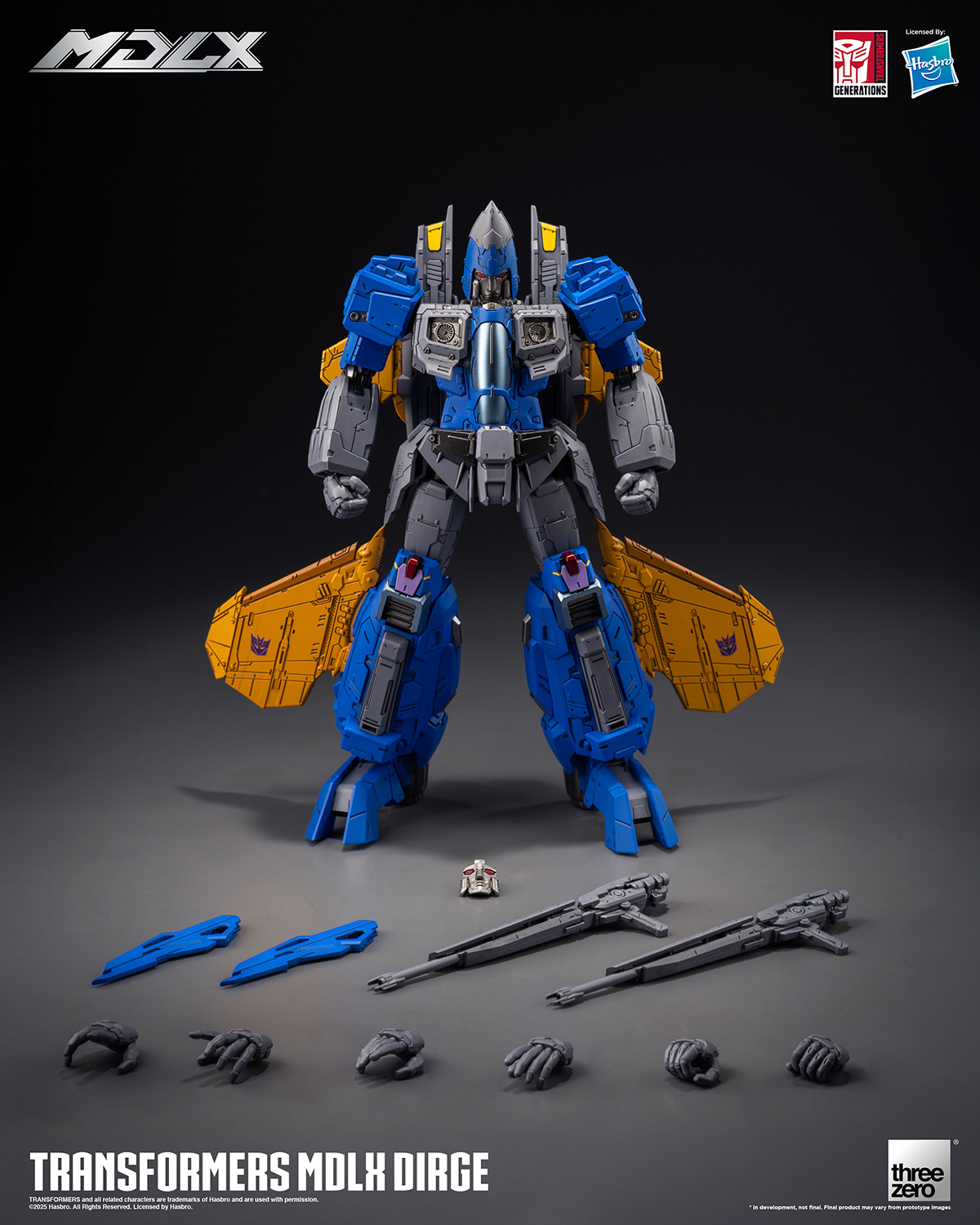 (Pre-Order) Dirge MDLX Figure (THREEZERO)