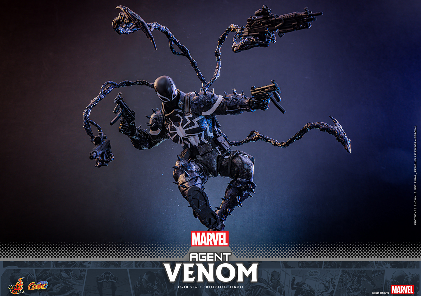 (Pre-Order) Agent Venom Sixth Scale Figure (HOTTOYS)