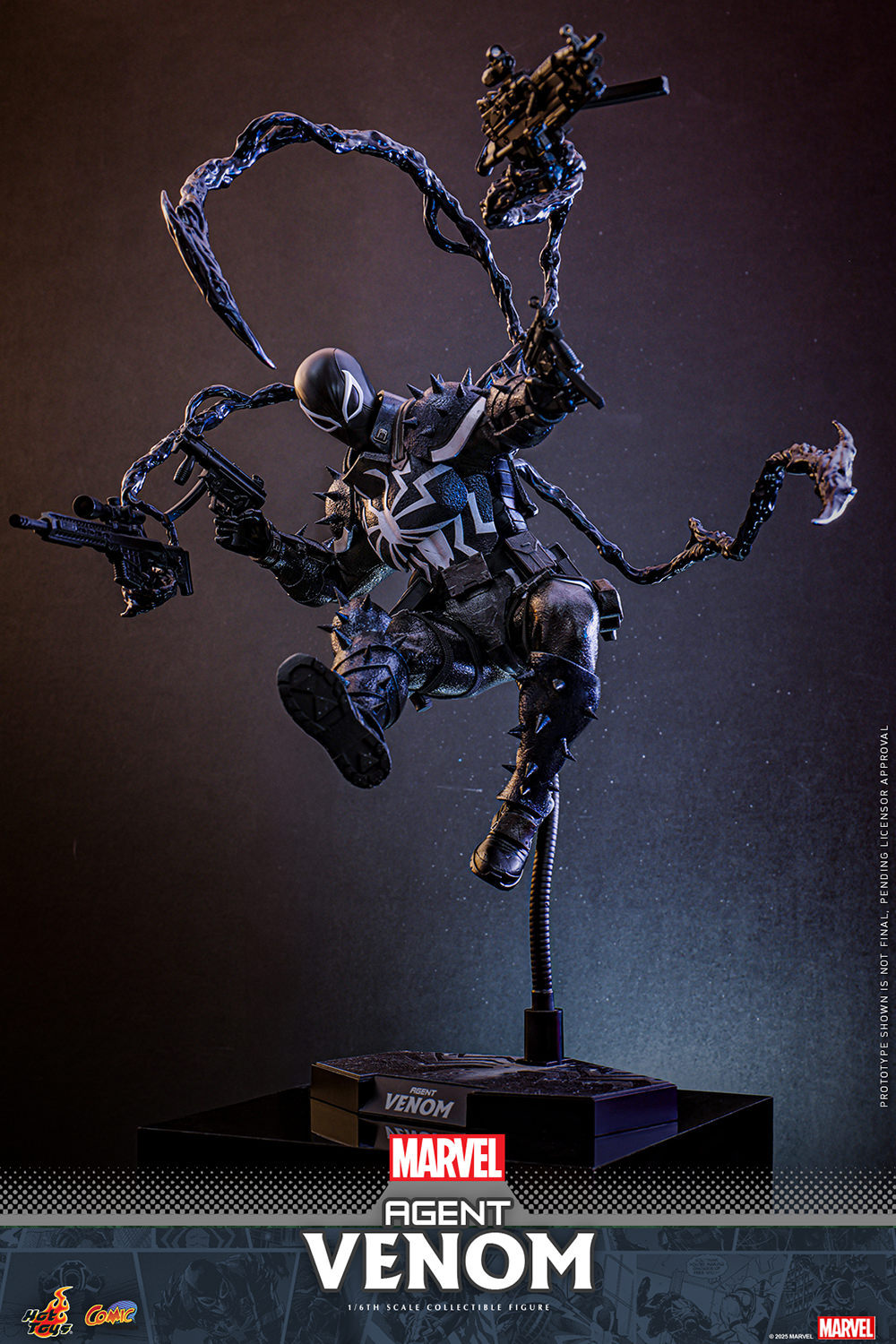 (Pre-Order) Agent Venom Sixth Scale Figure (HOTTOYS)